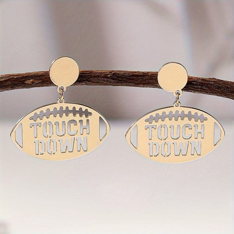 Unique Touch Down Gameday Earrings