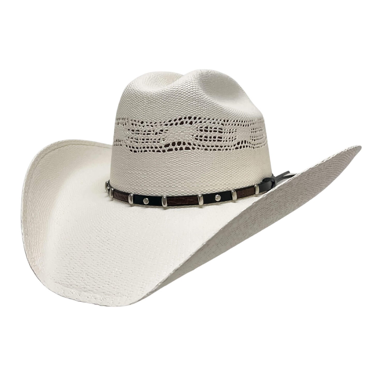 Billings - Mens Straw Cowboy Hat - Western Hat Band