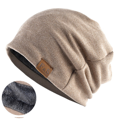 Men Vintage Warm Knitted Beanie Hat Outdoor Tactical Hat