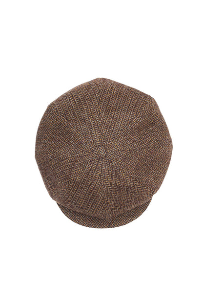 Sandwich Tweed Bakerboy Cap