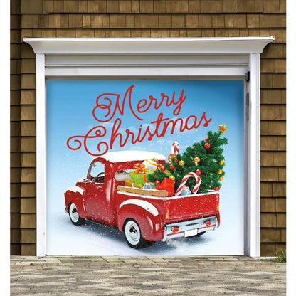 Christmas Mural for Garage Door