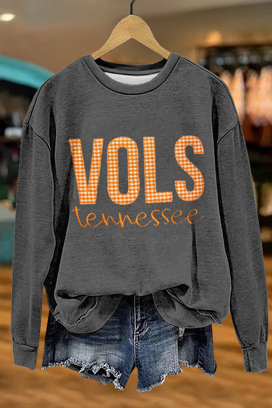 Gameday Tennessee Volunteers Print Sweatshirt