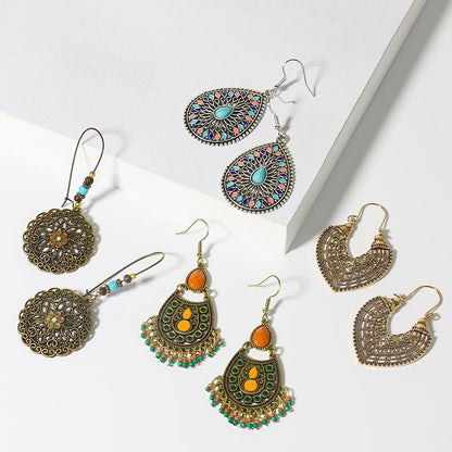 Women's Bohemian Tribal Earrings