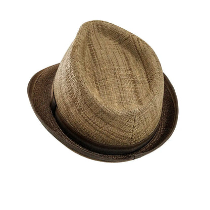 Carmel | Mens Straw Fedora Hat