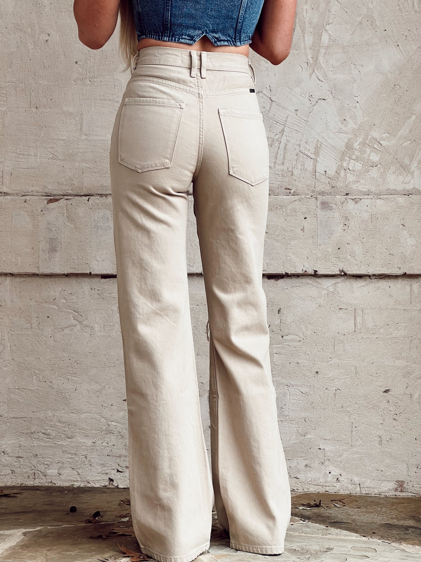 The Tomoka Tan Jeans