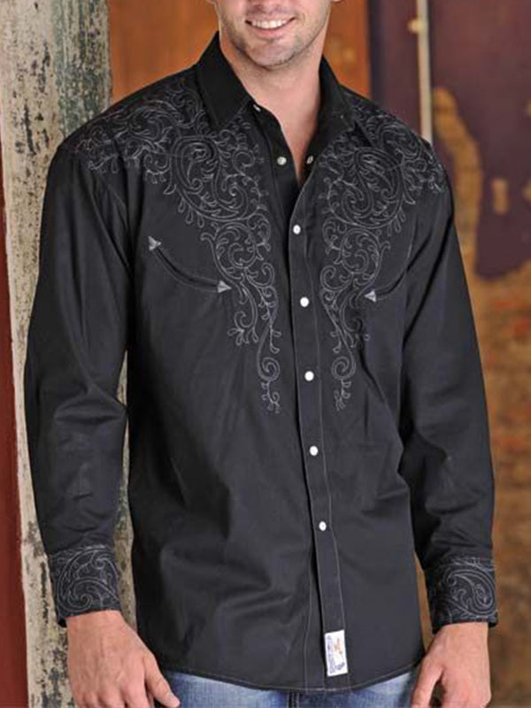 Men's Western Retro Shirts & Tops