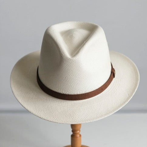 Panama Western Fedora Buttero Leather Band