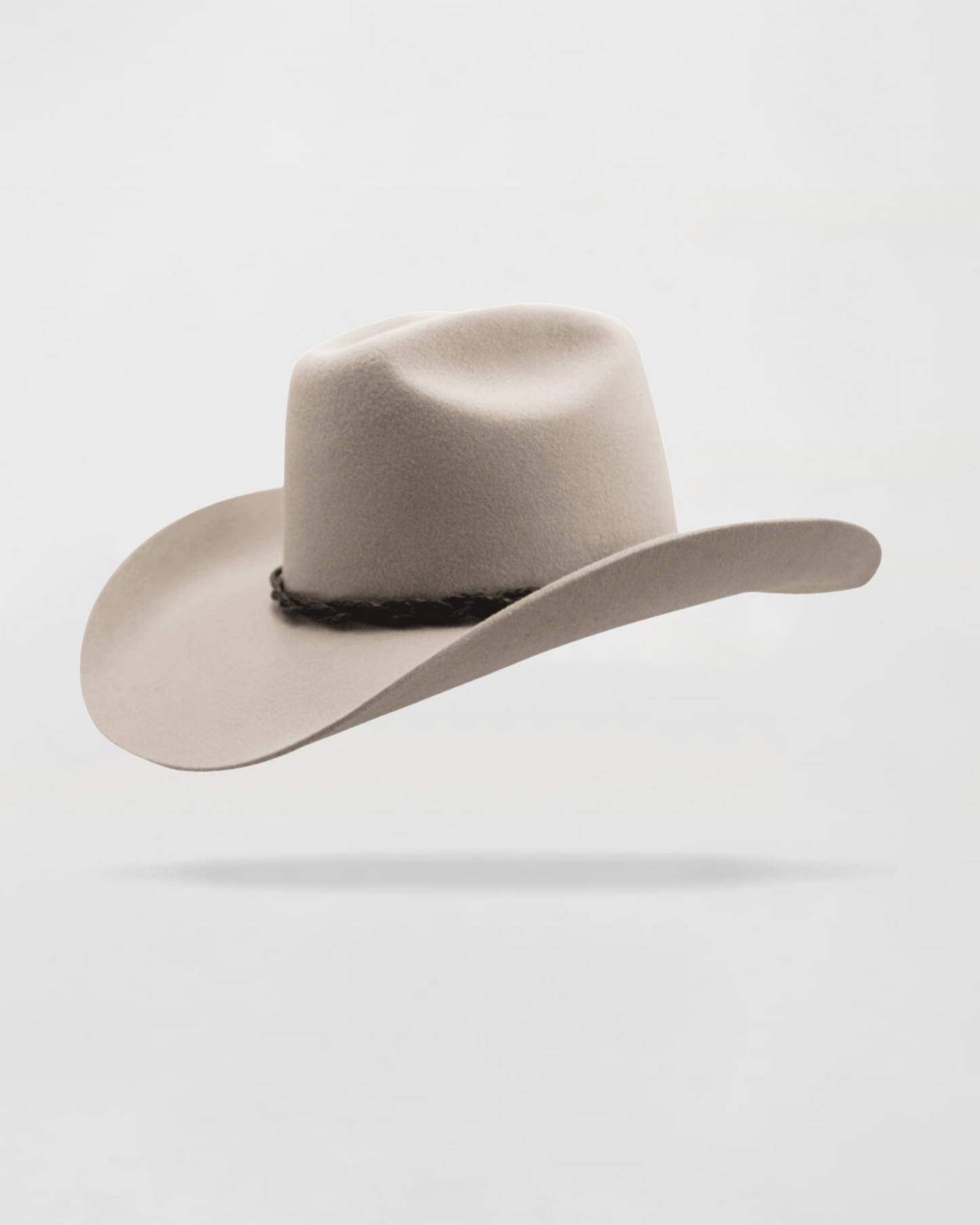 Trailblazer Hat Felt Cowboy Hat in Sliver belly