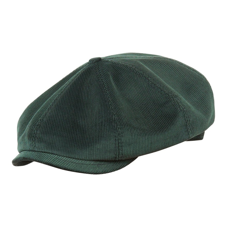 [NEW!]PEAKED CAPS Genuine Scottish Harris Tweed 8 Panels Man Cap-Shelby Corduroy