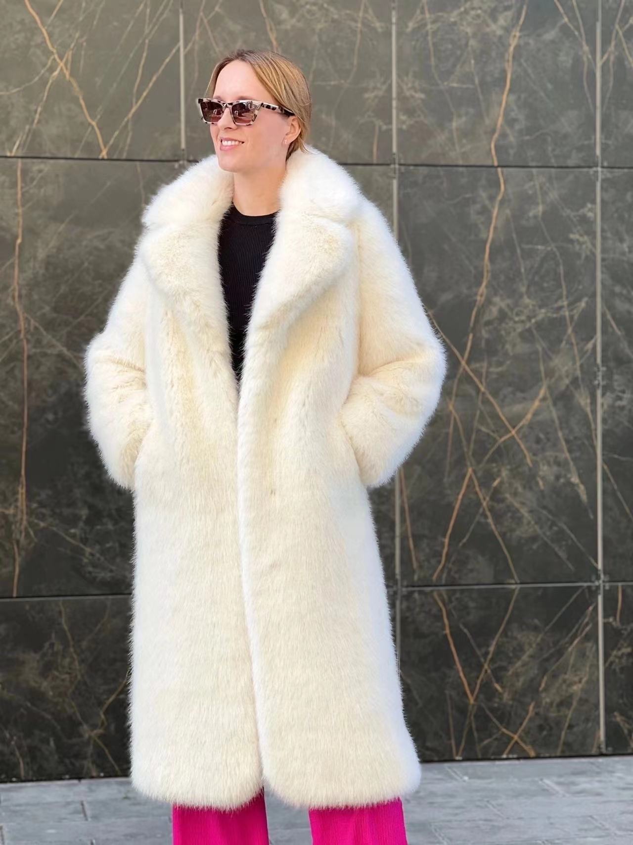 Evelina Luxe Faux Fur Coat