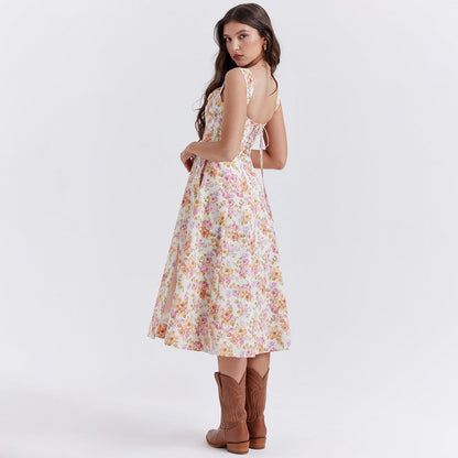 Amelia Floral Midi_Dress