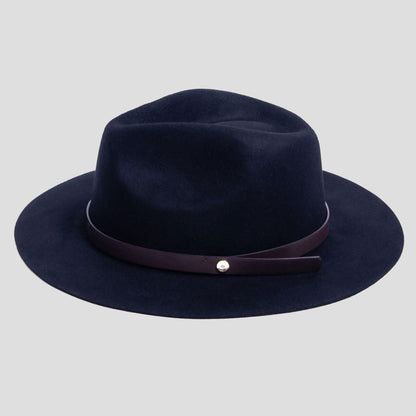 Dapper Men's Felt Fedora Hat__ark Olive