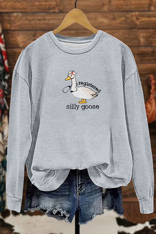 Cute Funny Duck Sweatshirt