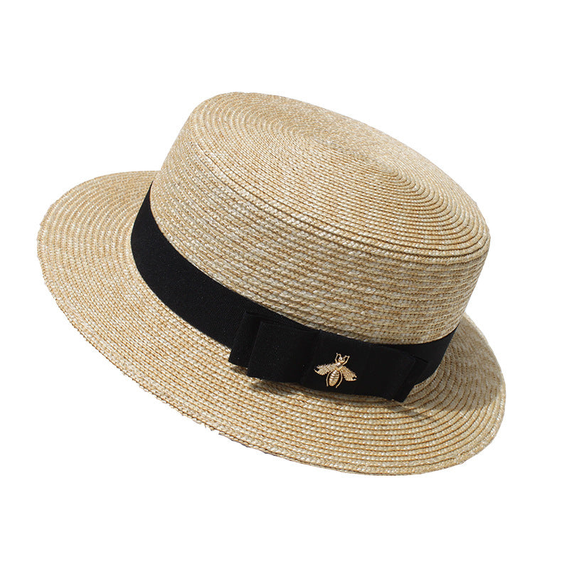 STRAW HONEYBEE – Boater Hats