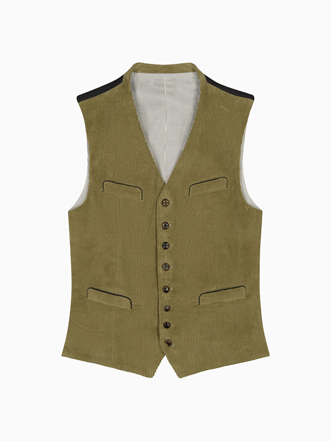 Men's Classic Corduroy Versatile Slim Fit Vest