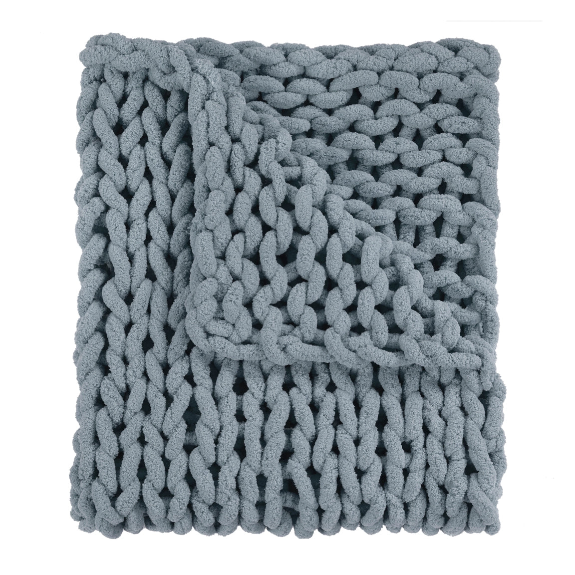 Chunky Chenille Knit Throw choice of colors