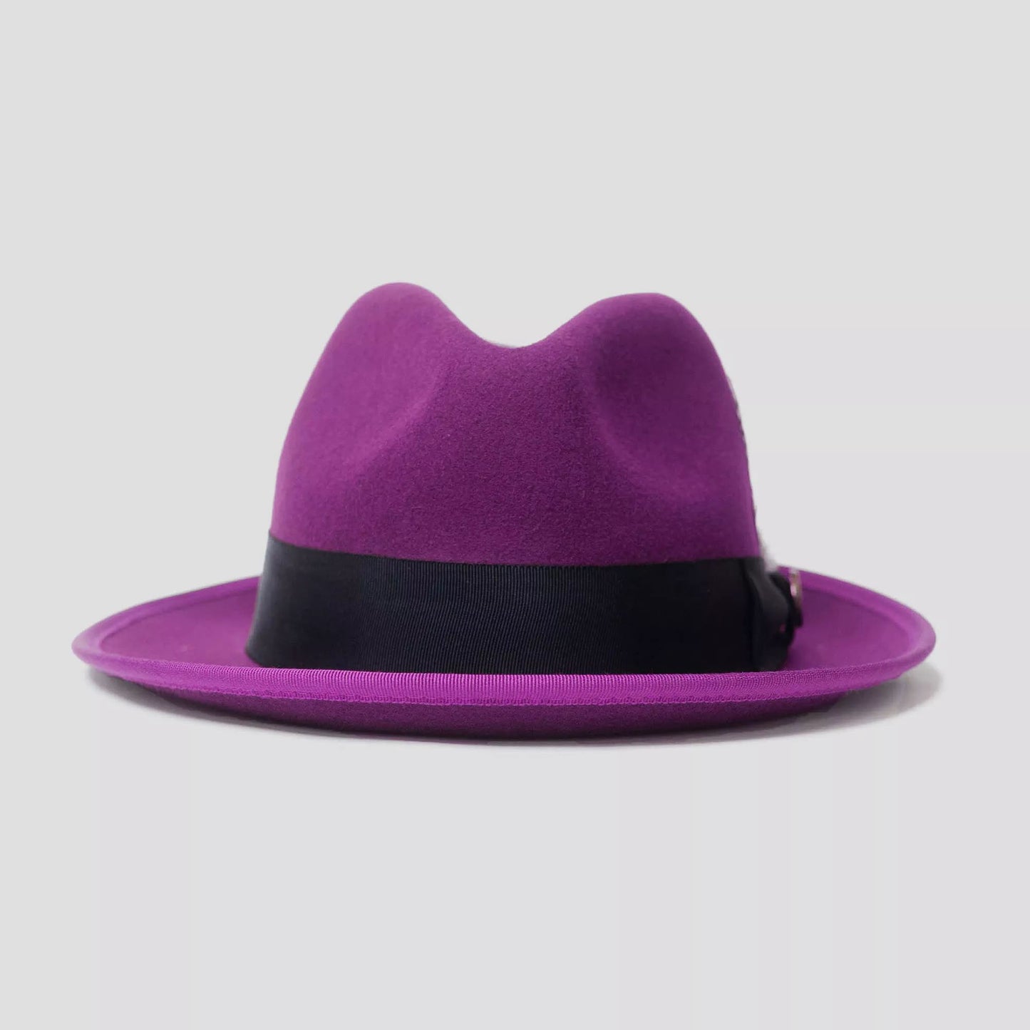 Ronnie Bikary Fedora – Violet[Fast shipping and box packing]