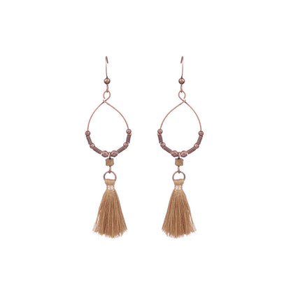 Women's Bohemian Tassel Irregular Earring