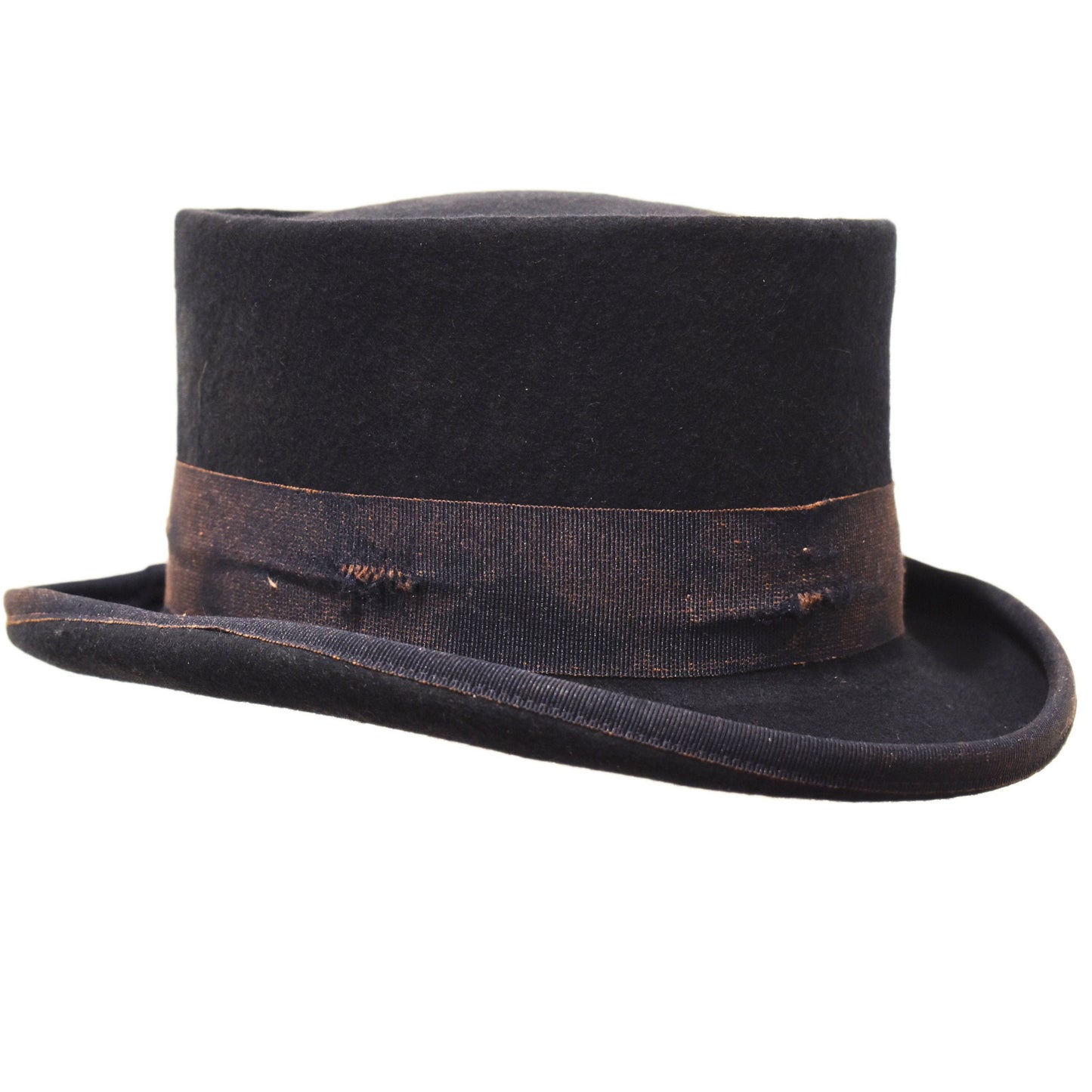 NEW!BLACK Western Desert Top handmade Sergio Anzani Hatmaker