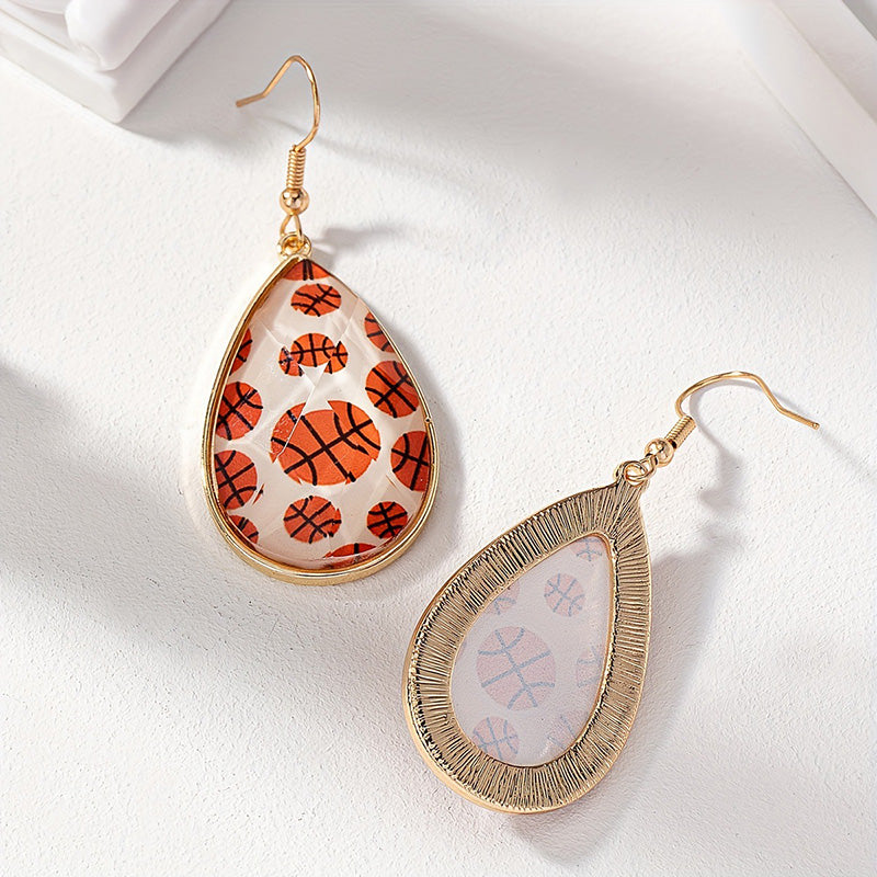 Gameday Balls Teardrop Earrings