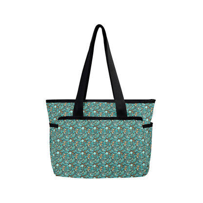 All Turquoise Beach Tote Bag