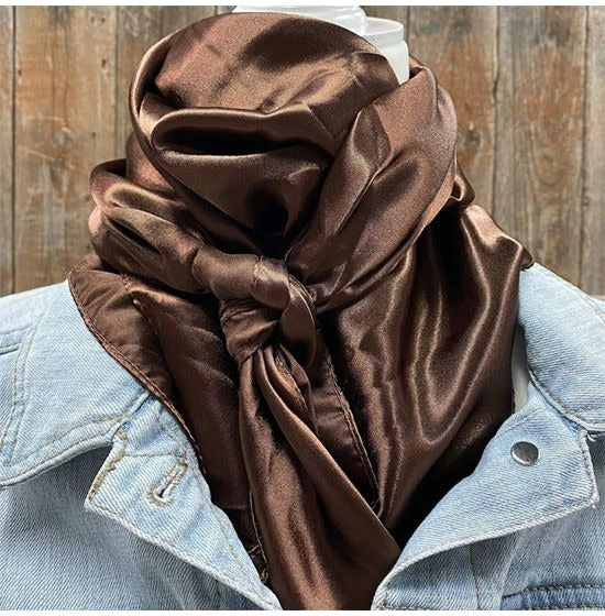 Solid Brown Scarf