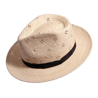 Dimitri | Mens Straw Fedora Hat