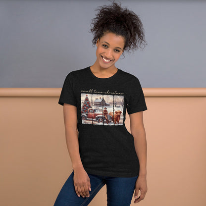 Small Town Christmas Unisex t-shirt