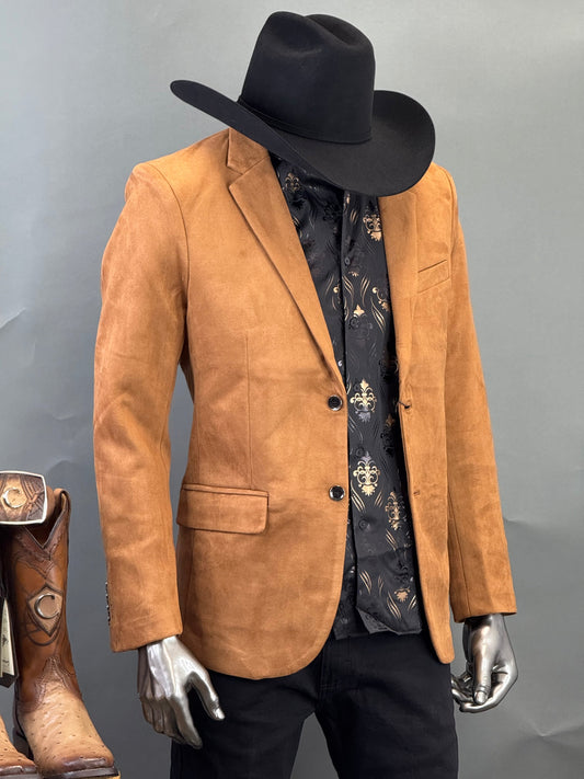 LAST DAY PROMOTION🔥CAMEL GAMUZA SUEDE BLAZER