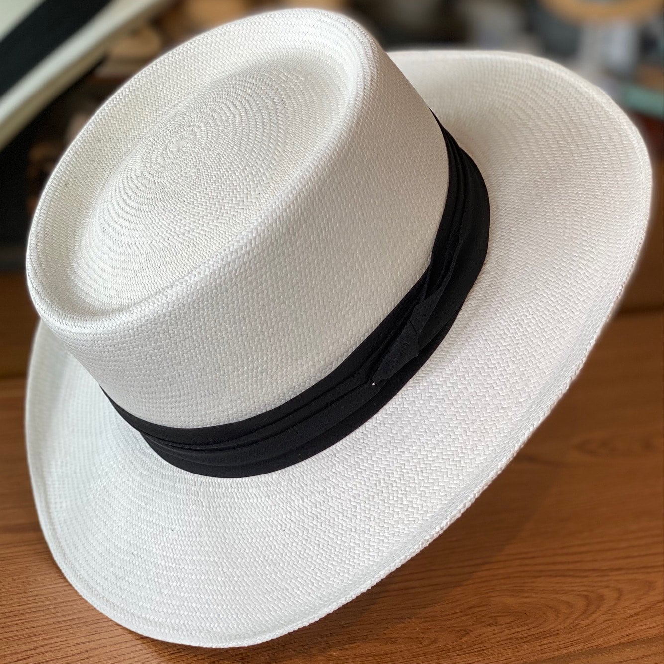 [Pre-sale] ! 🌿Can be rolls up for packing -Handmade Panama Hat-Golf Fino