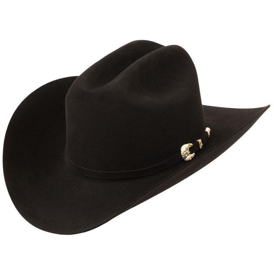 Imperial 1000X Beaver felt Cowboy Hat-Black