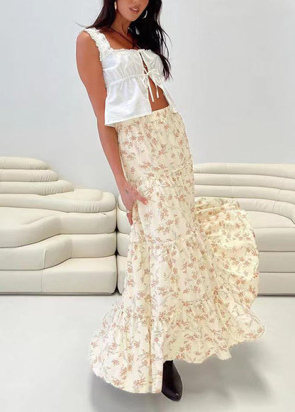 Cake Skirt Half Skirt Long Skirt