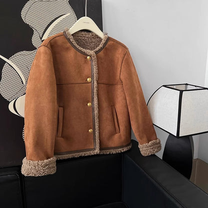 Women's Thick Lamb Plush Jacket