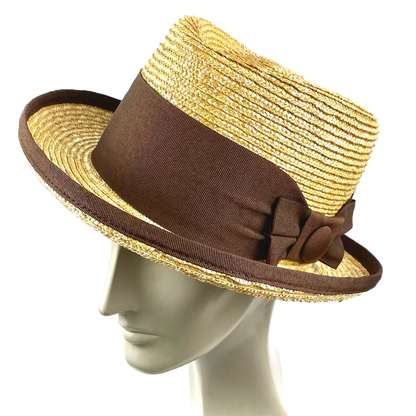 Hercule Poirot’s homburg straw hat