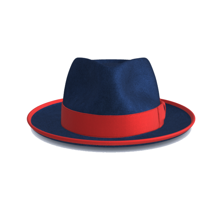 Fox Fedora - patriotic