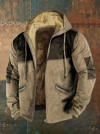 Men's vintage fleece jacket