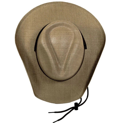 Florence | Western Curled Mens Straw Cowboy Hat