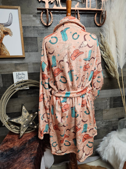 Totally Western Women's Western Bath Robe