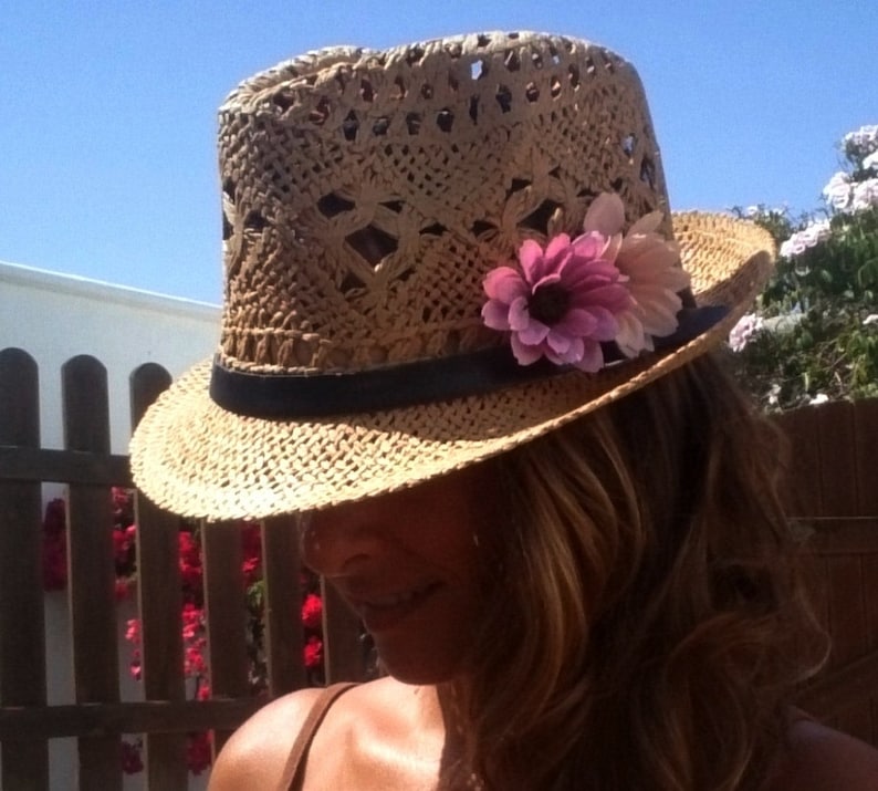 Fedora beach hat, fedora hats for women, straw hat, cool hats, hats for sale, fashion hats, womens hat, festival hat