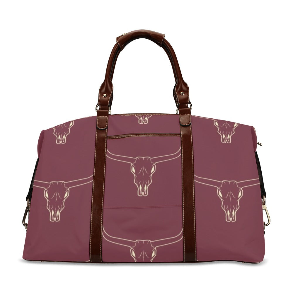 Longhorn Skull Large Travel Flight Bag