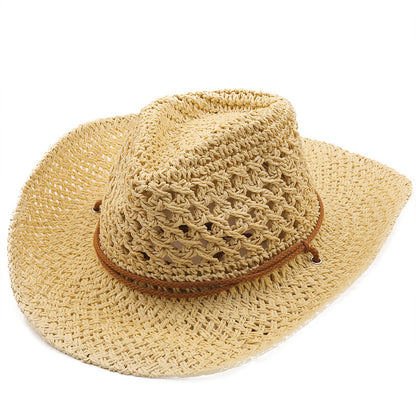 Ethnic Style Hollow Cowboy Hat