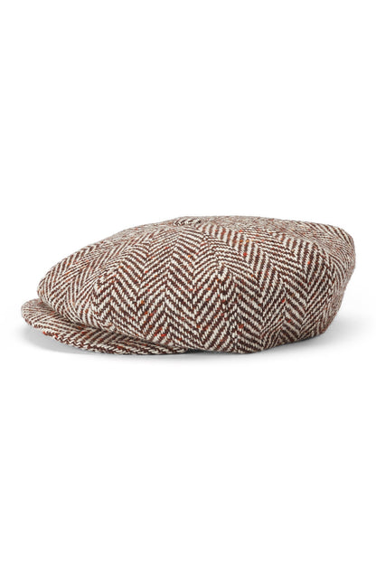 Muirfield Herringbone Bakerboy Cap