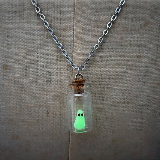 The Adopt a ghost necklace