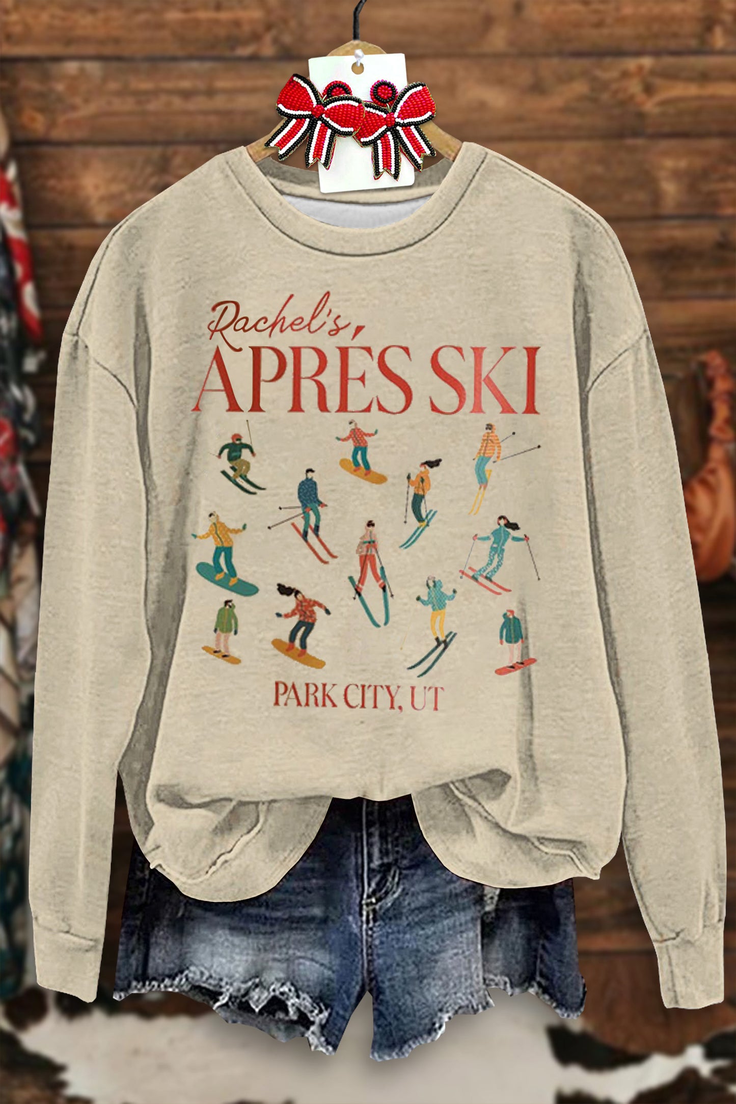 Ski Club Bachelorette Winter Sweatshirt