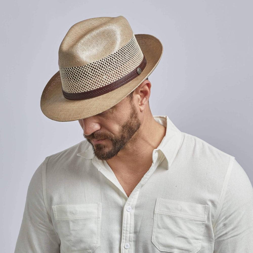 Tuscany | Straw Fedora Trilby Hat