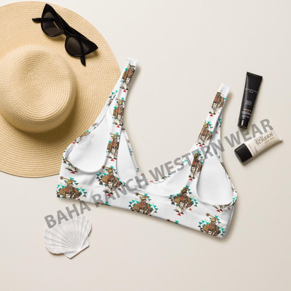 Yeehaw Aztec Bronc Bikini Top