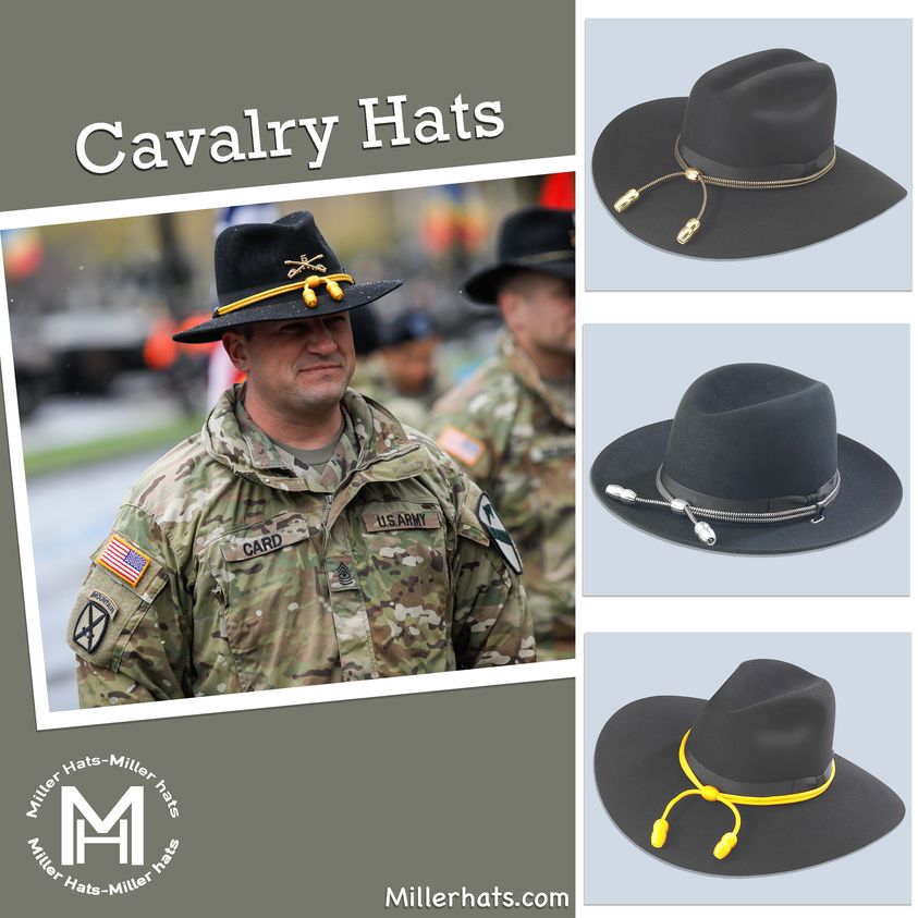 Classic Model Cavalry Hat Black,Confederate Officer Hat