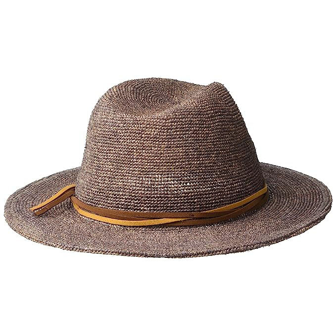 [New] Can be rolls up for packing- Goorin Handmade RAFFIA HAZE Fedora