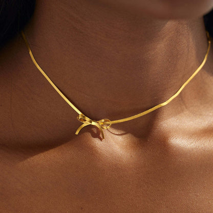 Women's Bow Necklace