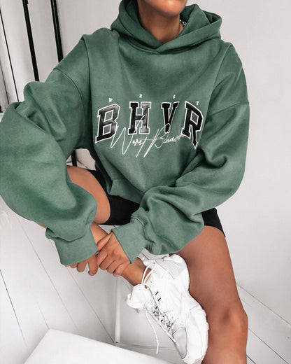 Vintage Loose Long Sleeve Sweatshirt